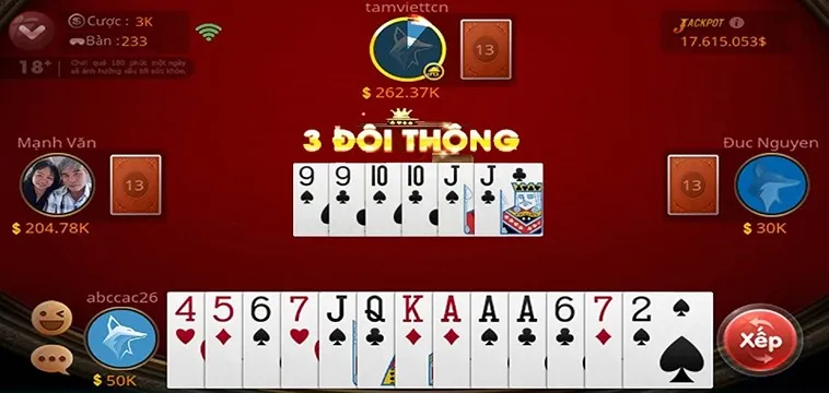 Cách Chơi Tiến Lên Miền Nam Cổng Game ManClub Chi Tiết Cho Người Mới