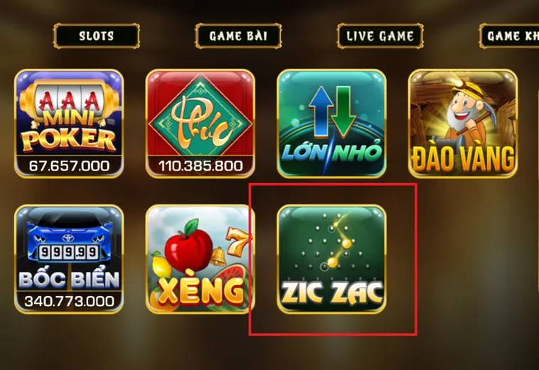 Cách Chơi Game Nhanh ZicZac Tại ManClub Hiệu Quả Và Dễ Trúng Thưởng